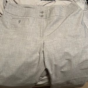 Wide leg stretch pant